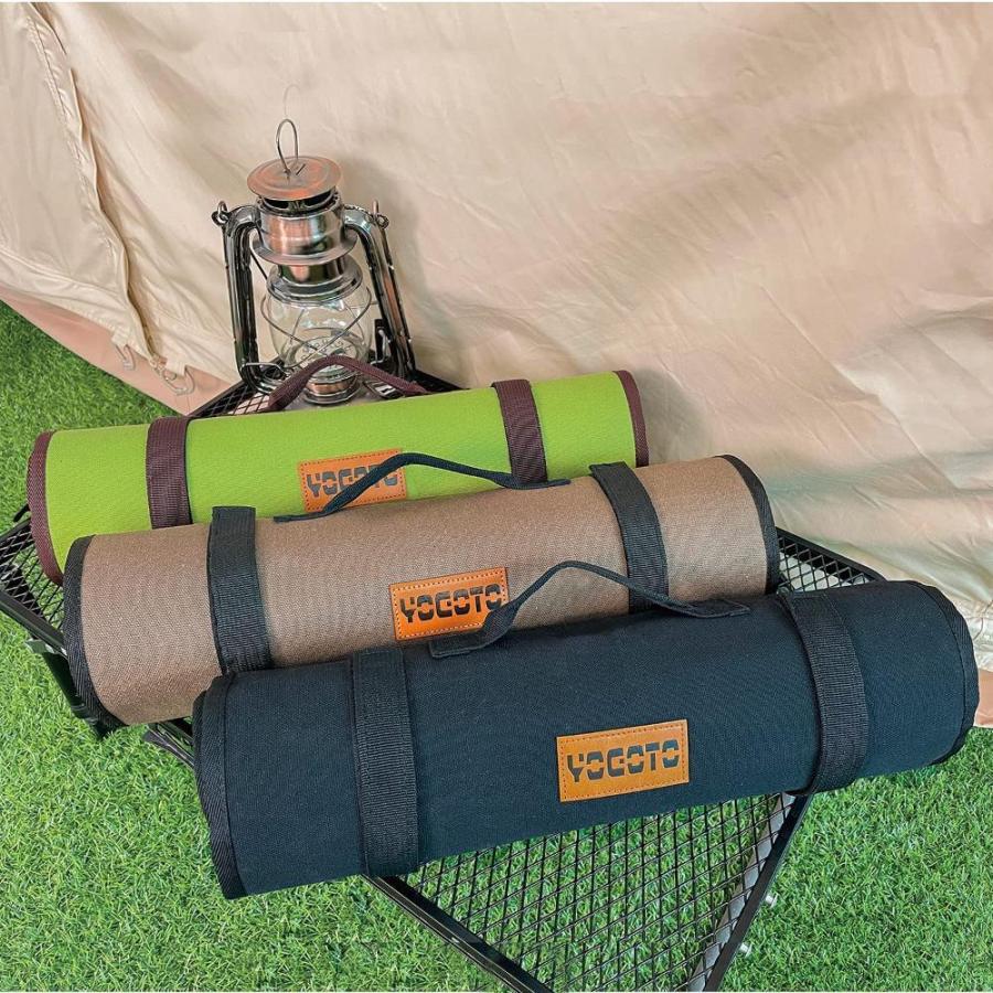 Yogoto ハンマー ペグ 一括収納ケース 頑丈 折り畳み可 アウトドア収納袋 Y型ペグ も 収納可 多機能 大容量 グリーン Mhpi3ncudo ペグハンマー Adcmed Com