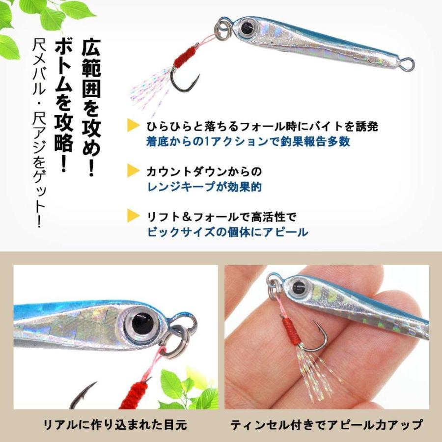 Wild Scene メタルジグ アジング セット 3 5g 3 5cm 5 5g 4 0cm ５個セット アシストフック 標準装備 ルアー Gys0036 Anneesstore 通販 Yahoo ショッピング