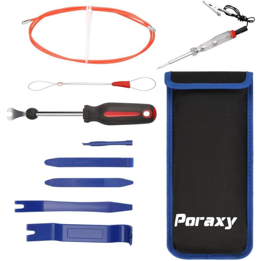 内装剥がし Poraxy 内張り剥がし 自動車整備工具 パネル剥がし 脱着工具 配線ガイド クリップクランプツール 配線通し 検電テスター 車内装 Gys Anneesstore 通販 Yahoo ショッピング