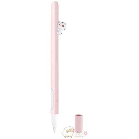 Apple Pencil 第2世代 猫がしがみついている かわいい カバー シリコン ケース ペンホルダー 全面保護 紛失 落下防止 耐衝撃 軽量
