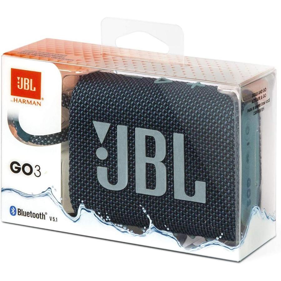 JBL GO3 Bluetoothスピーカー USB C充電/IP67防塵防水/パッシブラジエーター搭載/ポータブル/2020年モデル ブルー JB｜annees-store｜07