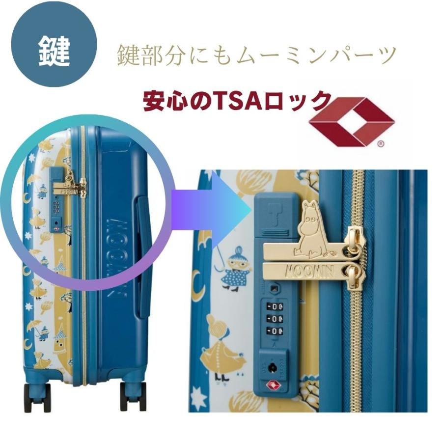ムーミン　キャリーケース　51L 新品未使用 ムーミン新作をご紹介！大人可愛いムーミングッズと楽しく