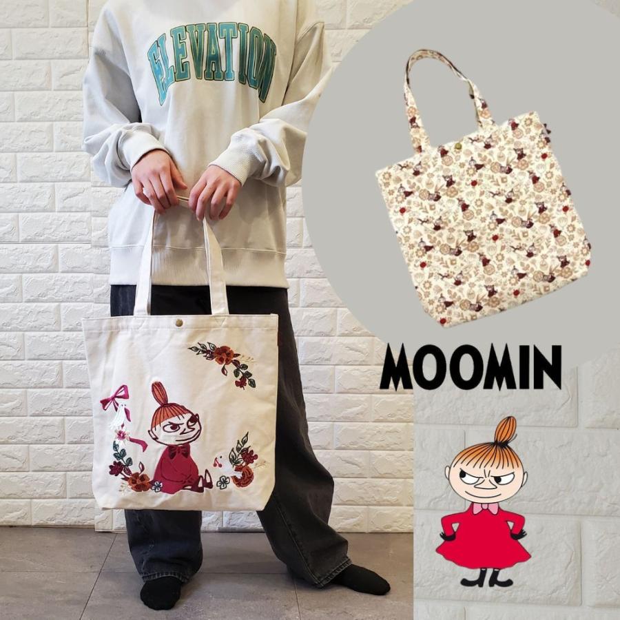 JACKBUNNY トートバッグ ベージュ　リトルミィ JACKBUNNY トートバッグ ベージュ リトルミィ ムーミン MOOMIN