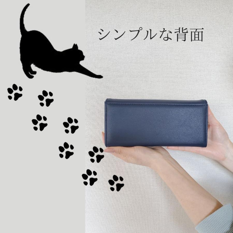 【新品未使用】プットオンネコ　長財布　かぶせ 新品 未使用 未開封 ツモリチサト キャリー 長財布 かぶせプットオン