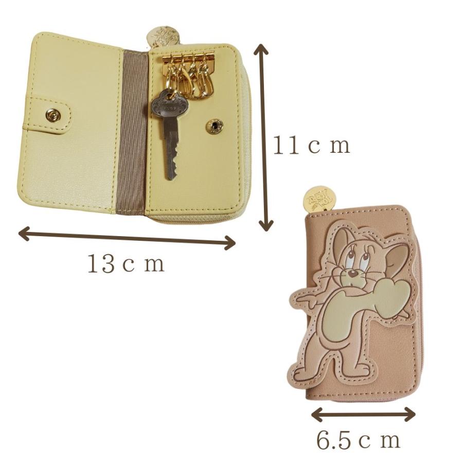 トムとジェリー キーケース コンパクト財布 ミニ財布 カギ入れ 小銭