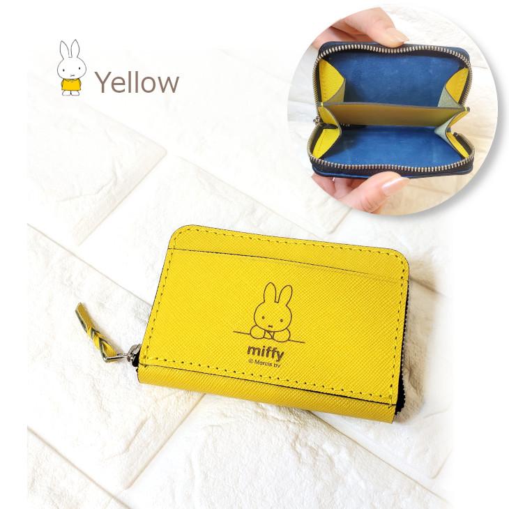 Miffy（ミッフィー） 財布 ミニ財布 コンパクト財布 本革 日本製 ミニ