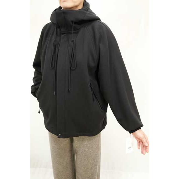 秋冬SALE【ローブ/パシオーネ/546423/40%OFF】超長綿ボンバーヒートスタンド＆フードジップリラックスパーカーバックロング丈/sps/1i11/5i57b771xx