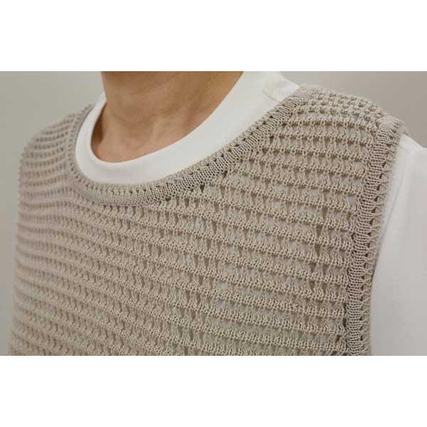 ayane 春夏値下げ【アヤン/826540/30%OFF】綿アクリルメッシュニット