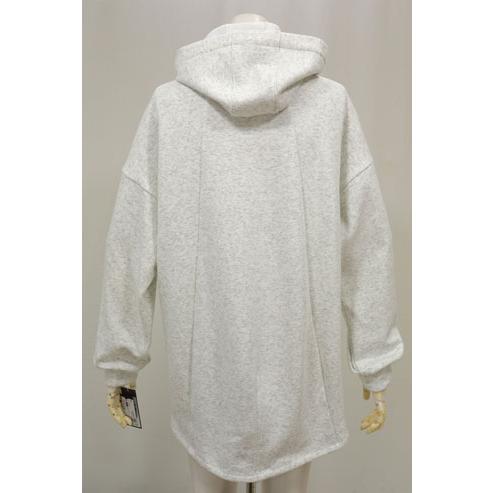 秋冬値下げ【アヤン/874825/20%OFF】ボンバーヒートフードロゴプリント 