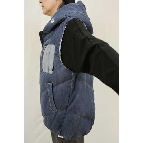 ayane 秋冬SALE【アヤン/875823/40%OFF】綿ポリダンガリーフードジップ