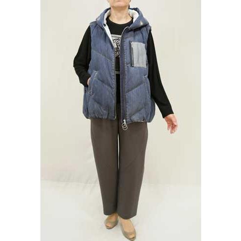 ayane 秋冬SALE【アヤン/875823/40%OFF】綿ポリダンガリーフードジップ