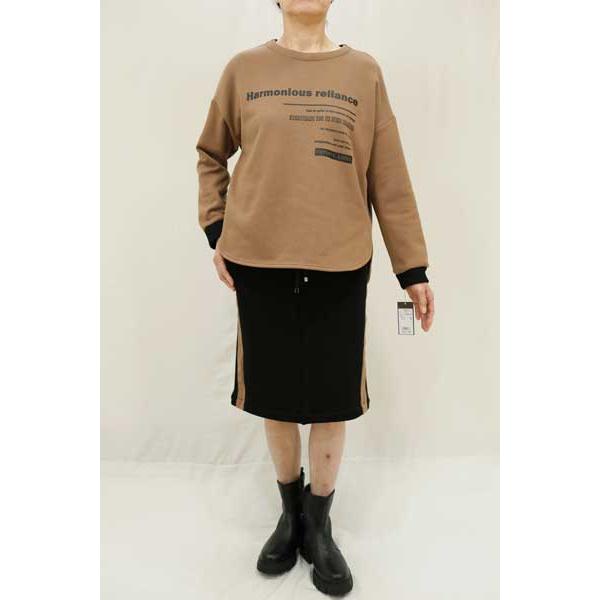 ayane 秋冬SALE【アヤン/梅春物/896106/40%OFF】ボンバーヒート丸首