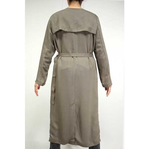 ミューニック munich コットンノーカラーコート　ベージュ　新品 mnb182c09.jpg