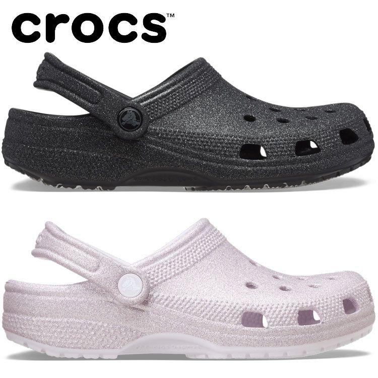 crocs（クロックス） クラシック グリッター クロッグ 205942 メンズ