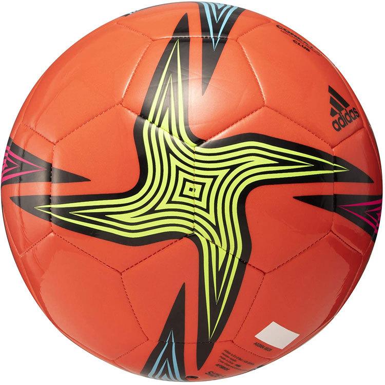 アディダス コネクト21 公式球 オレンジ adidas（アディダス） サッカーボール FIFA2021 コネクト21 クラブ 3号