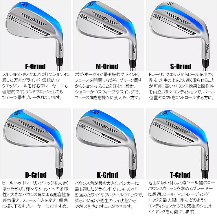 タイトリスト VOKEY SM10 ウェッジ ツアークローム 46〜54° 日本仕様 2024モデル｜annexsports｜07