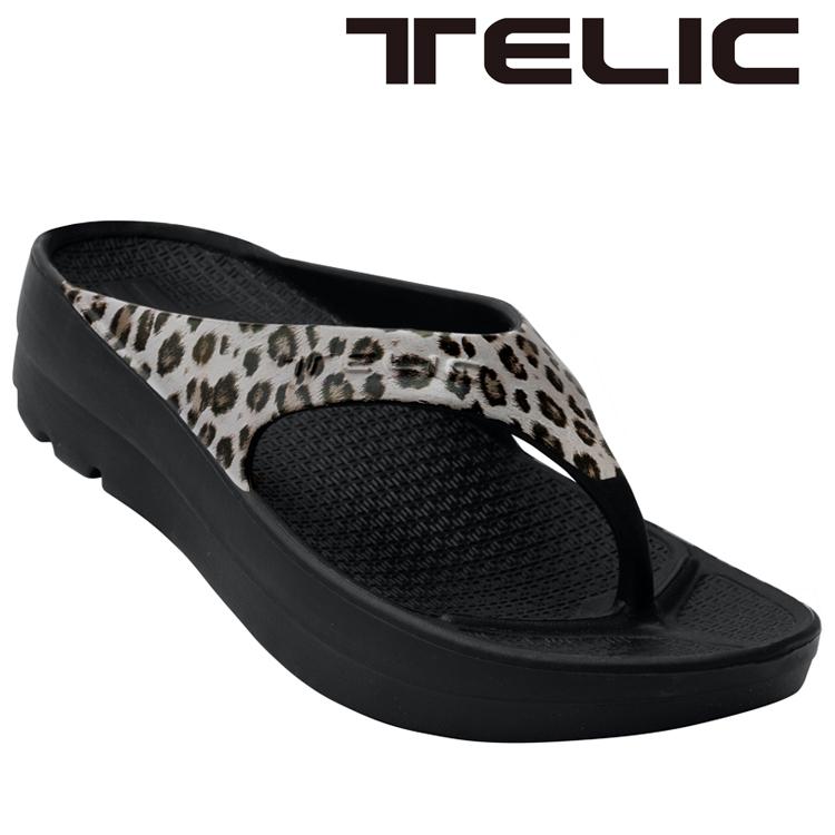TELIC（テリック） ダブルフリップフロップ レオパード メンズ