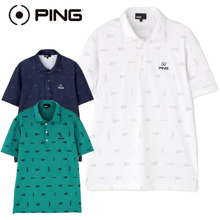 PING（ピン） ストレッチミニポップコーン半袖ポロシャツ メンズ 2026