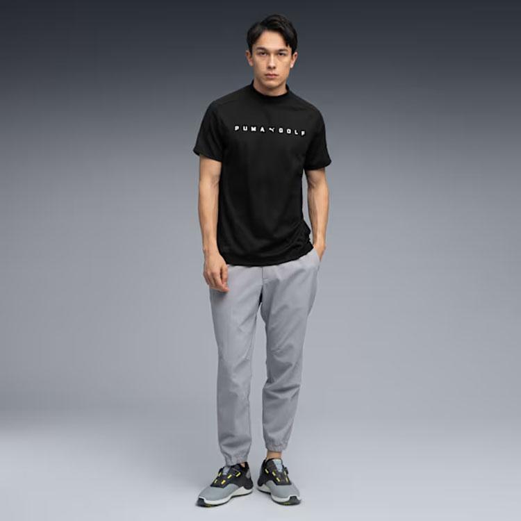 PUMA（プーマ） ゴルフ PB ロゴ モックネック半袖シャツ メンズ 2026春