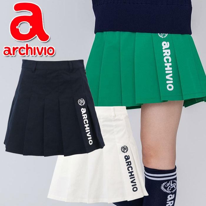アルチビオ 春夏 ゴルフ はっ水プリーツスカート レディース A456215 archivio（アルチビオ） 今だけおまけ付き 春夏 ゴルフ はっ水プリーツ