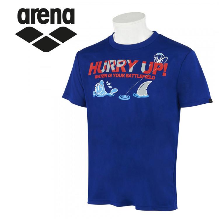 アリーナ Tシャツ ユニセックス AMURJA50-BLU｜annexsports