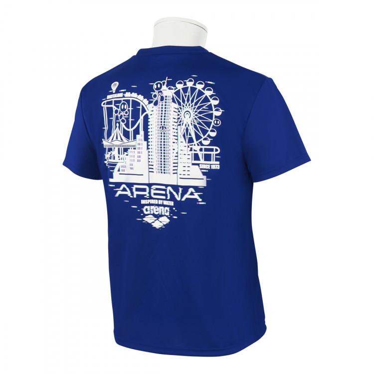 アリーナ Tシャツ ユニセックス AMURJA53-BLU｜annexsports｜02