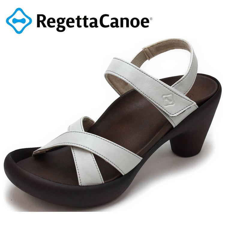 Re:getA リゲッタカヌー カジュアル レディース クロスストラップ バナナヒールサンダル CJBN-5710 CJBN5710-GRY ...
