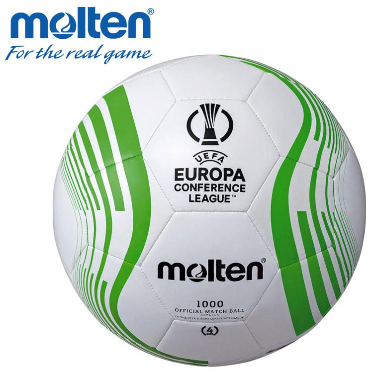 molten（モルテン） サッカーボール 4号球 ホワイト×グリーン UEFA