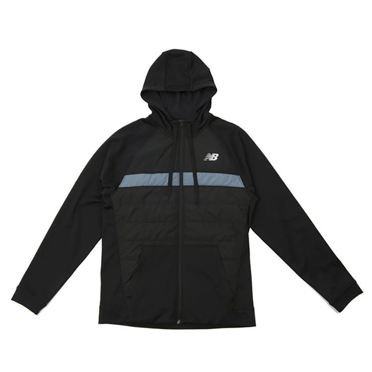 ニューバランス Tenacity パフォーマンス フリースハイブリッドジャケット MJ13125BK メンズ mj13125bk