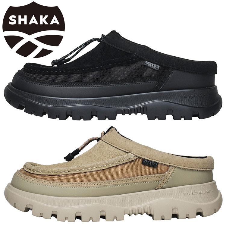 SHAKA（シャカ） ZIP MOCCASIN MULE EX ジップモカシンミュール SK-347