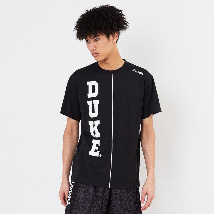 スポルディング BASKETBALL Tシャツ デューク バーティカルライン SMT201820 メール便配送｜annexsports｜04