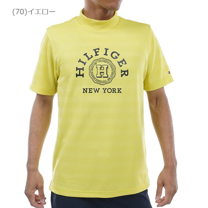 トミーヒルフィガー ゴルフ カレッジロゴ 半袖モックシャツ メンズ 2024春夏 ゴルフウェア THMA437｜annexsports｜06