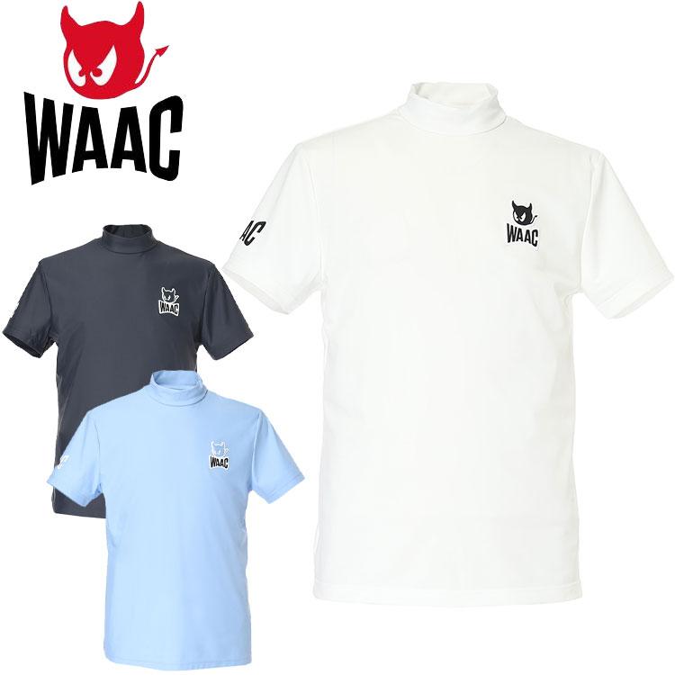 WAAC ワック ECO NYLON モックネックシャツ メンズ 2026春夏 ゴルフ