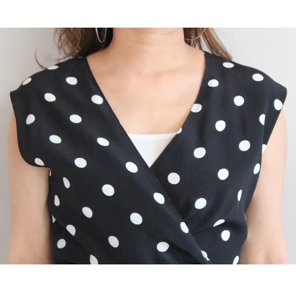 期間限定sale ボールジィ トゥモローランド ラージドットプリントカシュクールワンピース ドット柄ワンピ ワンピース 送料無料 あすつく 11 06 81 11 06 81 グレースコンチネンタルならannie 通販 Yahoo ショッピング