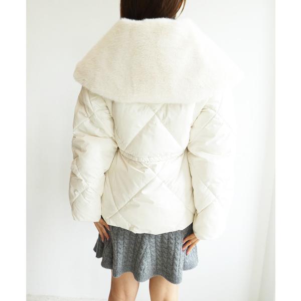 FRAY I.D 【期間限定10%OFF】CWFC245002,ファー襟付き FRAY I.D 【期間限定10%OFF】CWFC245002,ファー襟付き