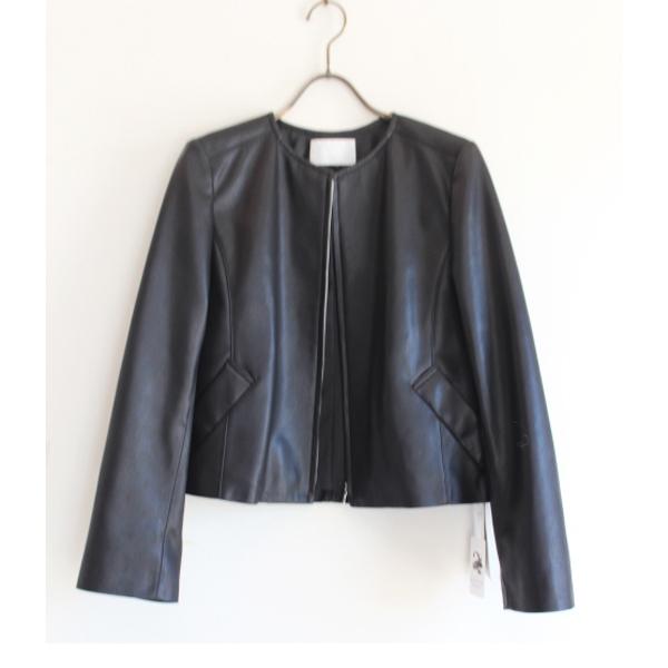 SALE 30%OFF CWFJ214031,CELFORD,Aラインフェイクレザーブルゾン,セル 