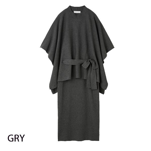 FRAY I.D 【期間限定10％OFF】CWNO244113,ケープスカートセットアップ 
