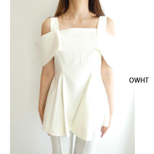 GRACE CONTINENTAL FWFB244137,オフショルペプラムチュニック GRACE CONTINENTAL FWFB244137,オフショルペプラムチュニック