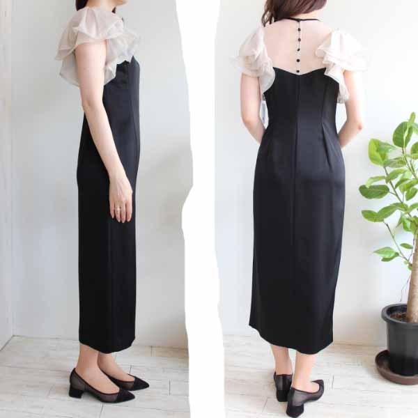期間限定10％OFF FWFO222506,FRAY I.D,フリルスリーブコンビドレス 
