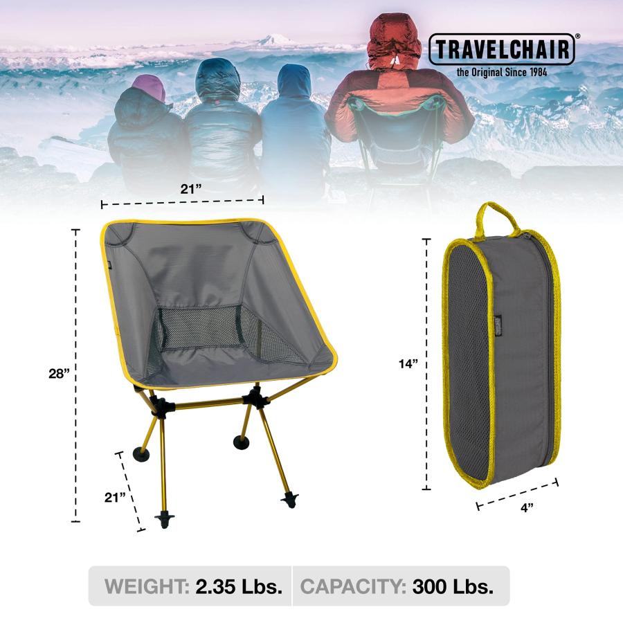 メーカー直販 (トラベルチェア)TRAVELCHAIR Joey Yellow 7789