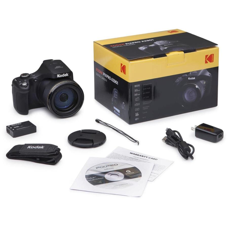 Kodak PIXPRO Astro Zoom AZ901-BK 20MP デジタルカメラ 90倍 Kodak PIXPRO Astro Zoom AZ901-BK 20MP デジタルカメラ 90倍
