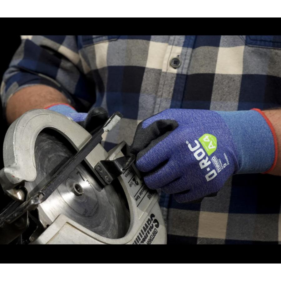 お求めやすく価格改定 Magid D-ROC AeroDex Extremely Lightweight Cut Resistant Work Gloves with Polyurethane Palm Coating Size 8/M (12 Pairs)