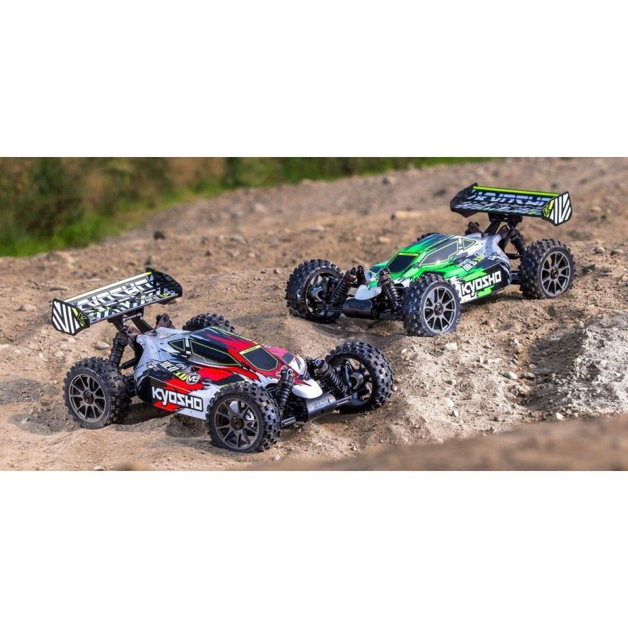 京商 1/8スケール ブラシレスパワード 4WD レーシングバギー インファーノ NEO 3.0 VE カラータイプ1 グリーン KT-231P+付 34108T1｜annieimp｜09