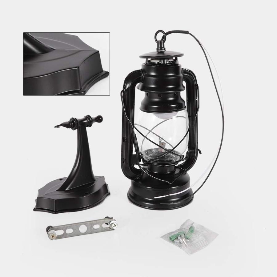 お年玉セール特価 MONIPA Wall Sconces， Retro Antique Vintage Rustic Lantern Lamp Wall Sconce Light Fixture (Black - 2 Pcs)