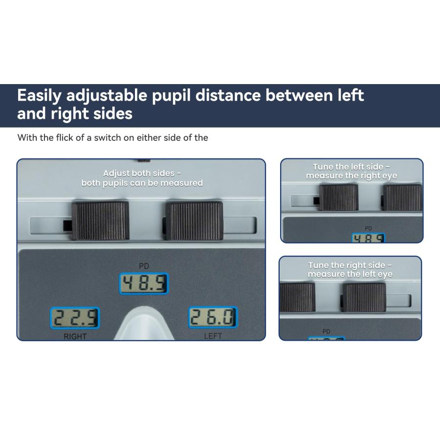 通販の特価 AISITESY Optical Equipment Pupil Measure PD Meter LY-9C Digital with Pupilometer Pd Puilp Distance Meter