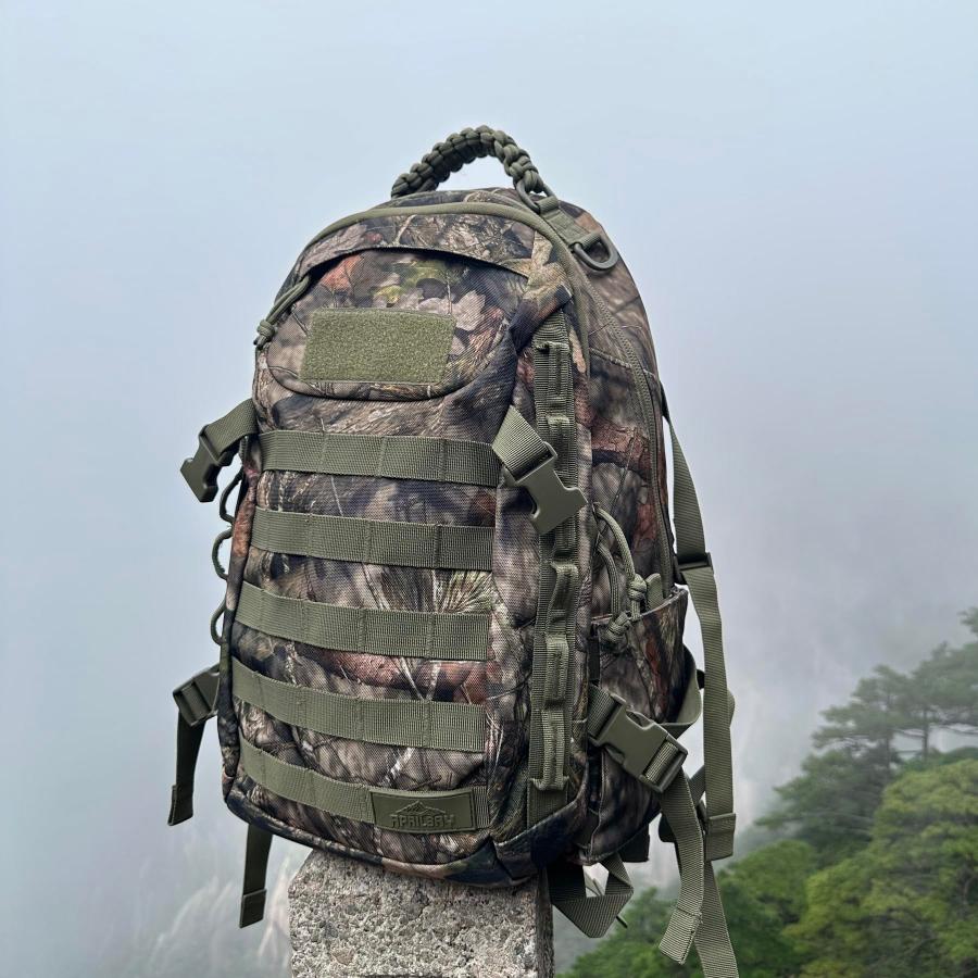 大注目 APRILBAY Forest Tree Camouflage Tactical Backpack Hunting Backpack-Camo Backpack - Hiking， Hunting， Fishing， Camping Backpack (Dark Green)