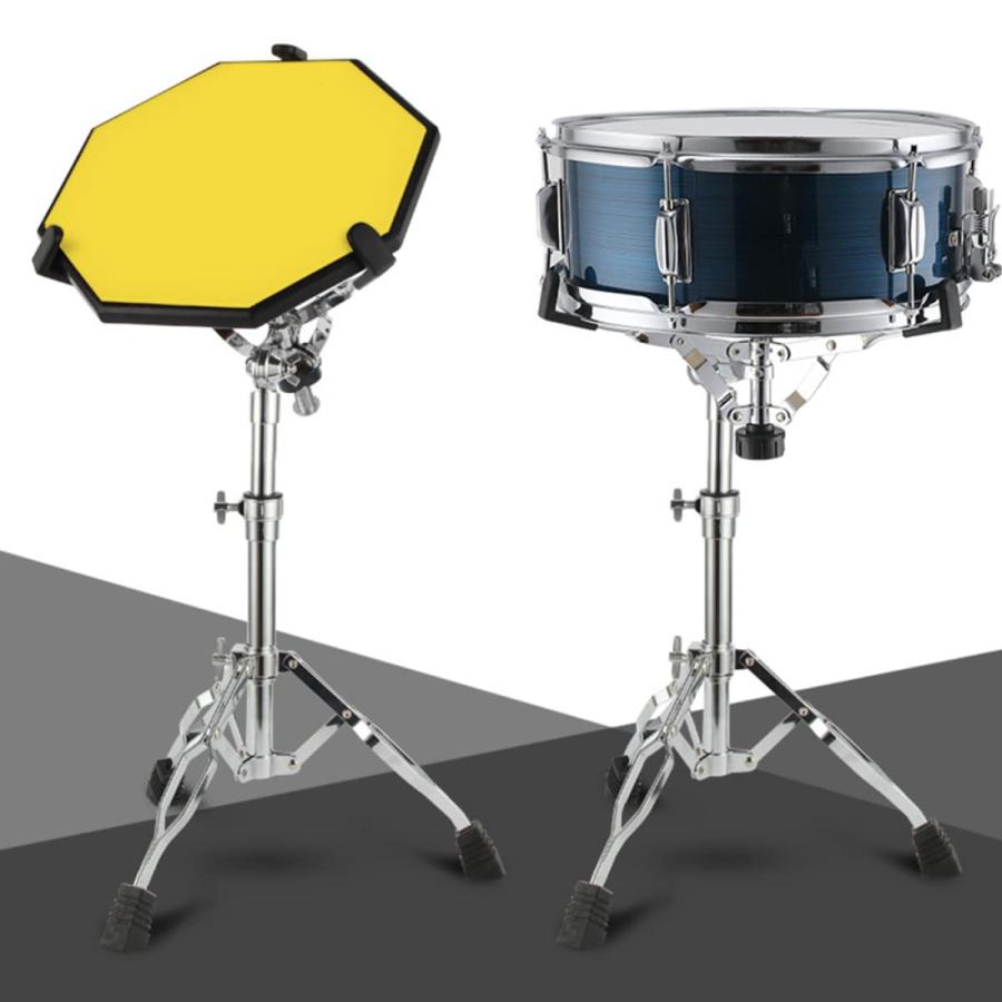 売り直営 Mikinona Snare Drum Stand cymbal stand adjustable drum rack concert snare holder tripod stand marching snare stand adjustable drum holder Snare Drum A