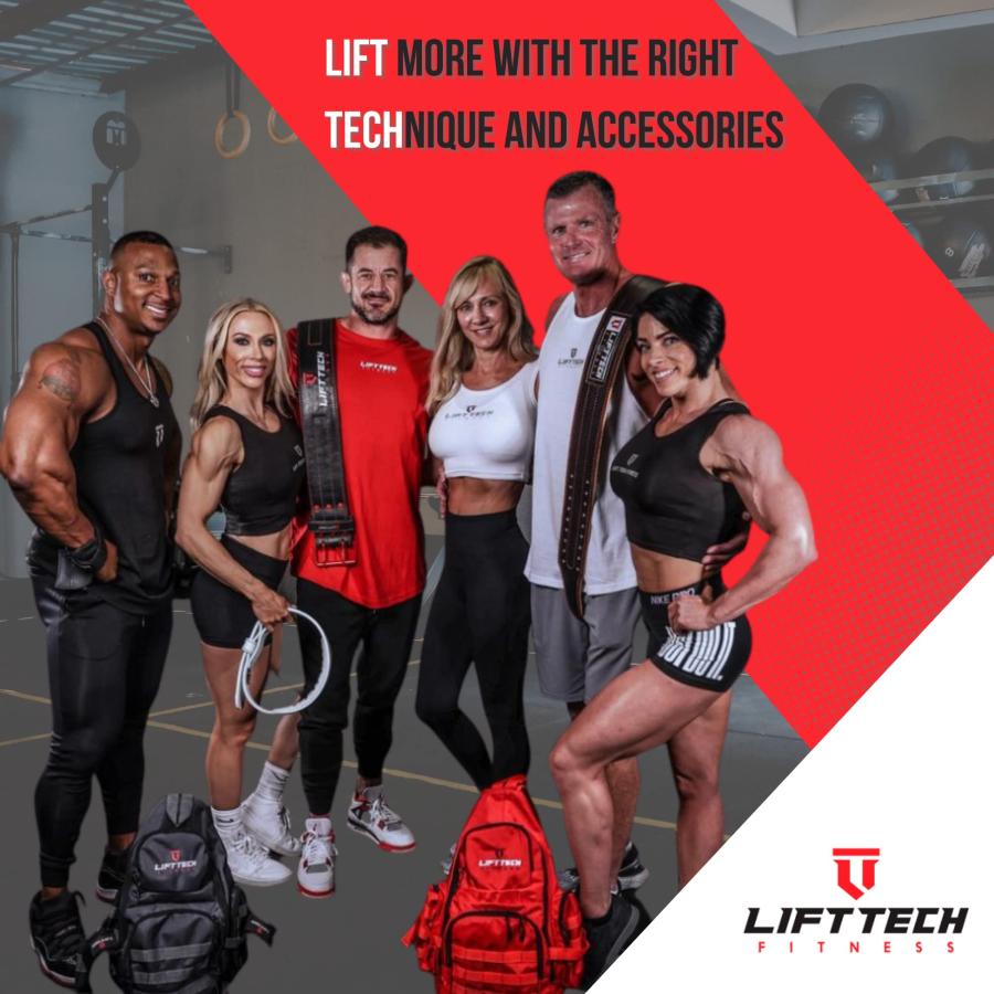 セール時期 Lift Tech Fitness 4インチ ウェイトリフティングベルト レザーワークアウトベルト 男女兼用 デッドリフト/スクワット/パワーリフティング/ウェイトリフティング