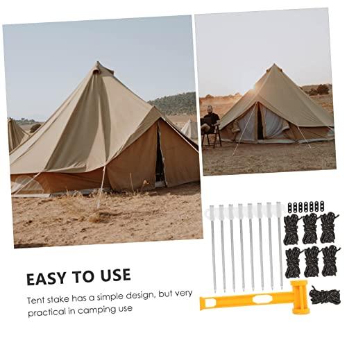 【待望 BESPORTBLE 2 Sets Tent Accessories Set Ground Stakes Camping Tent Ground Nail Tent Weights Tent Stakes Heavy Duty Camping Stakes Ground Tent Nail Stak