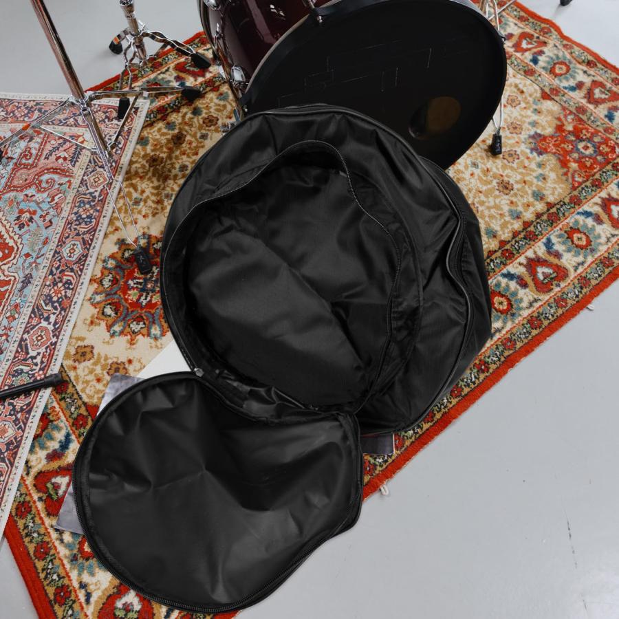 ラッピング不可  SUPVOX 3pcs Snare Bag Snare Drum Protector Snare Drum Carrier Drum Carry Case Cymbal Bag Cymbals Suitcases Organizer Bags Percussion Instrument Bag Ca